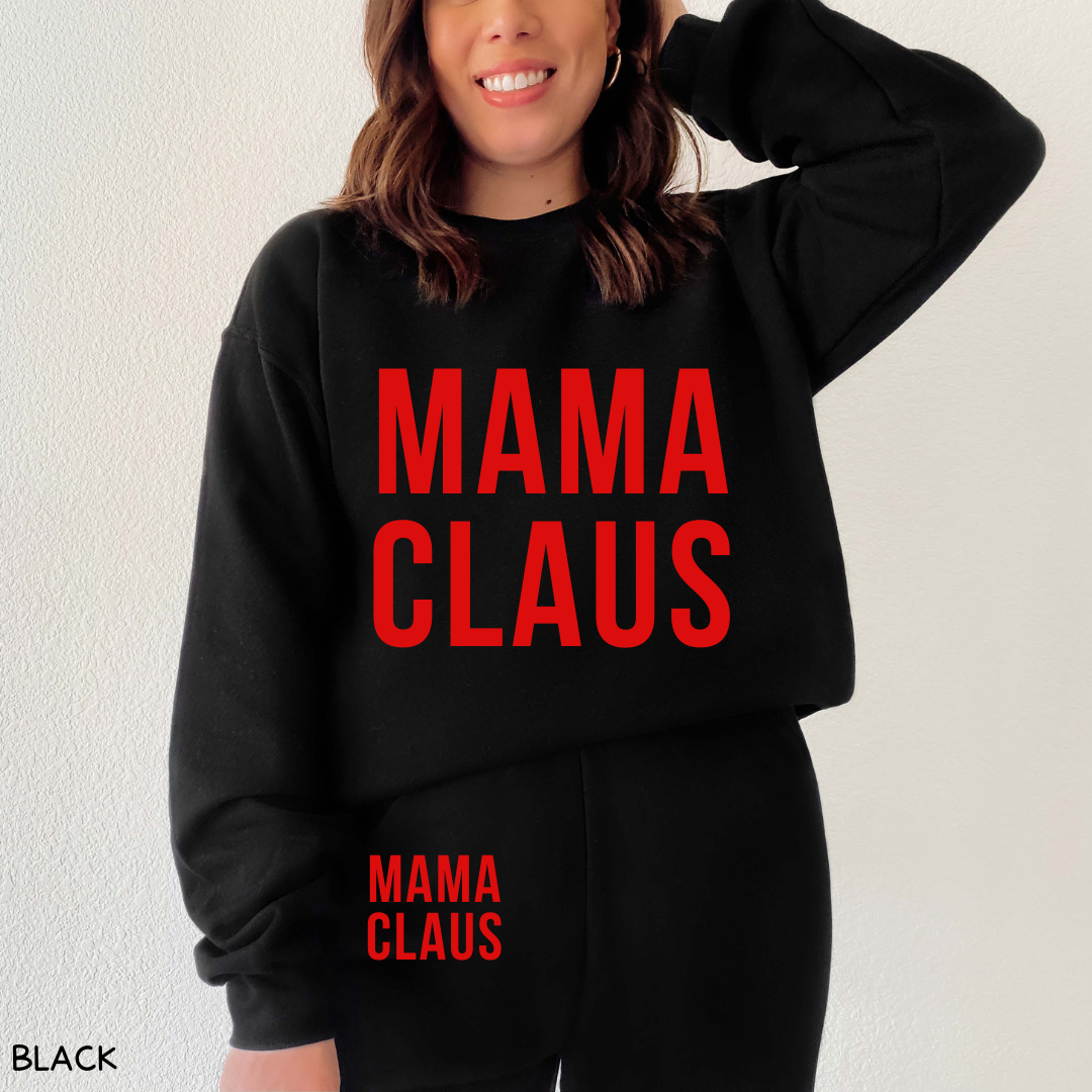 Christmas - Mama Claus - Adult Sweatshirt
