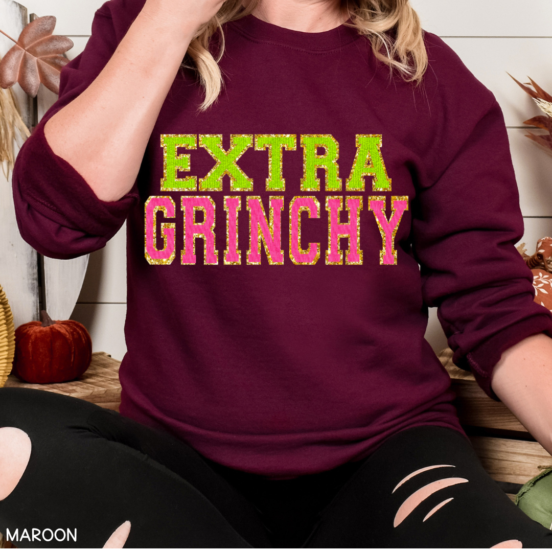 Christmas - Extra Grinchy - Sweatshirt