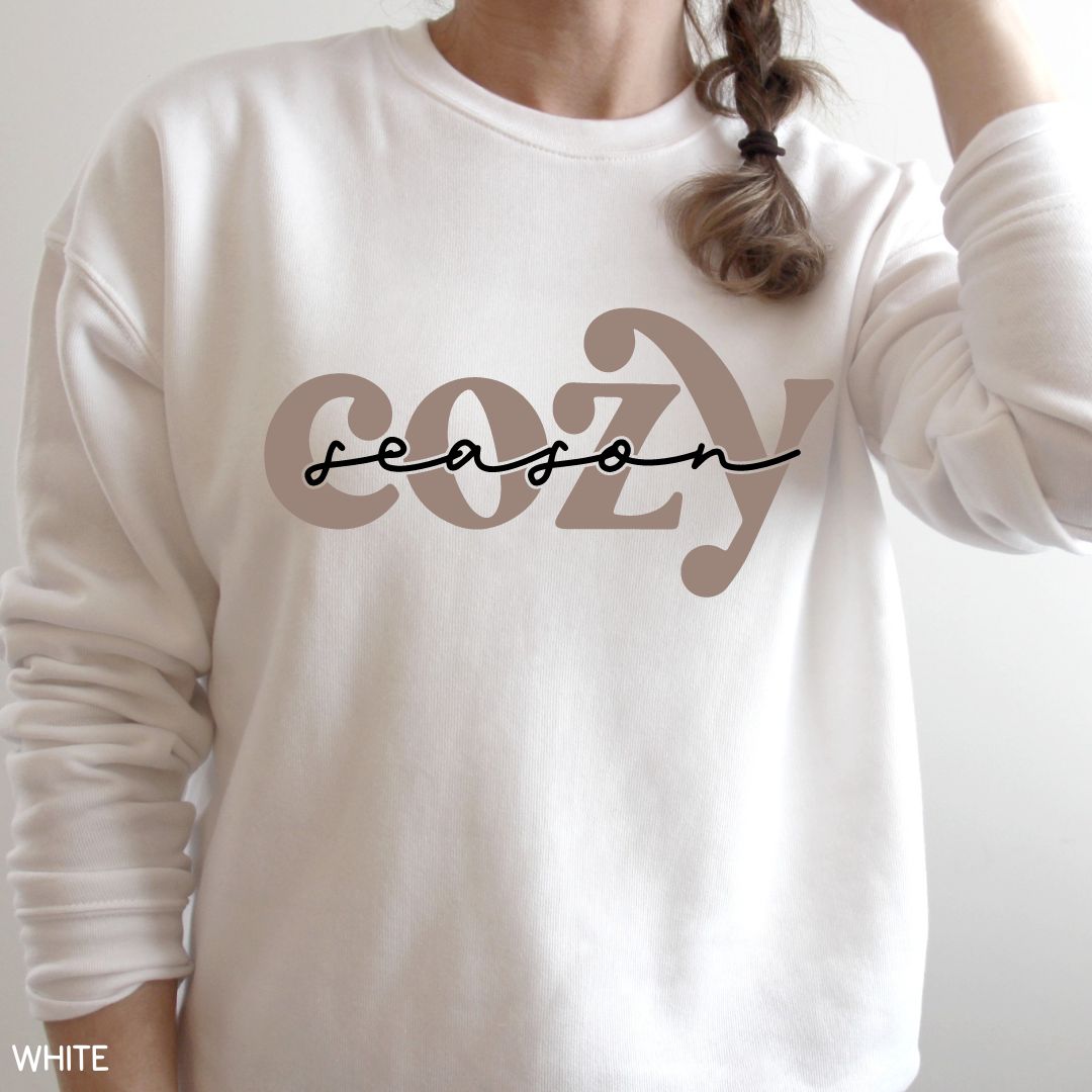 Fall - Cozy Season - Unisex Crewneck Sweatshirt (No Hood)