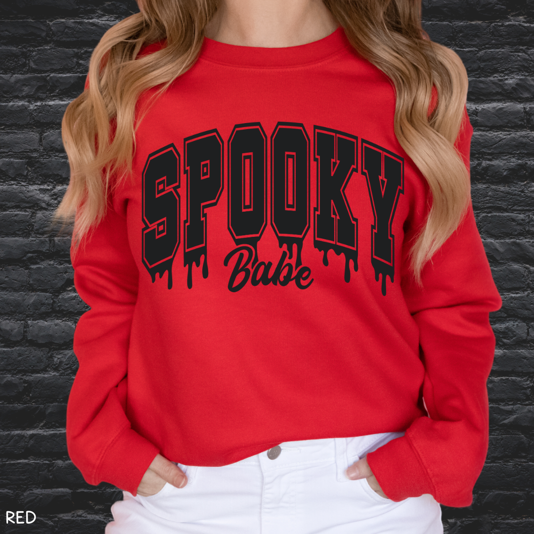 Halloween - Sweatshirt - Spooky Baby (Front & Back)