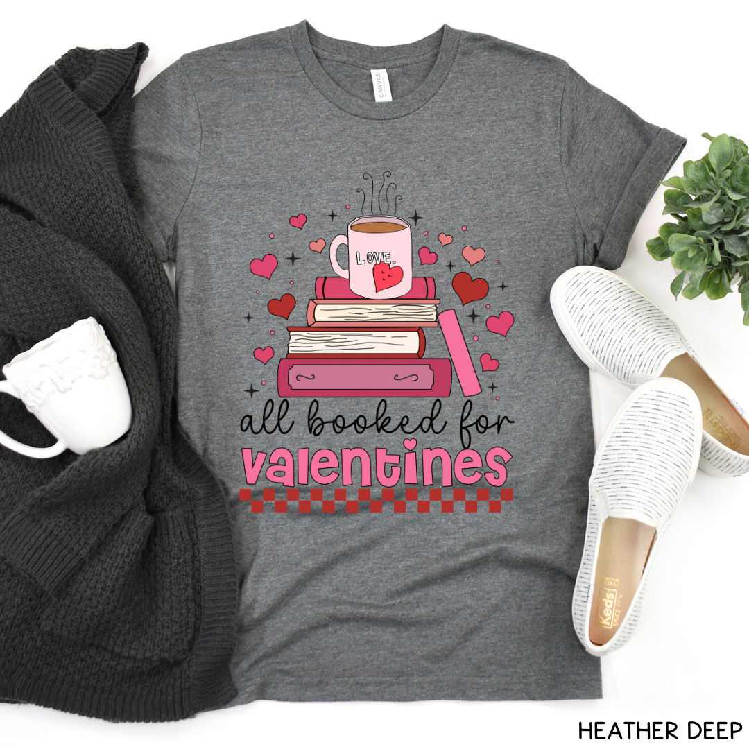 Valentines - All Booked for Valentines - Unisex Adult Tee