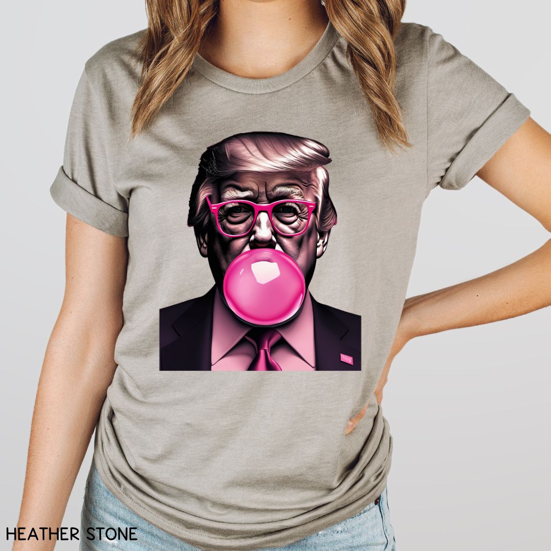 America - Trump Bubble Gum - Unisex Adult Tee