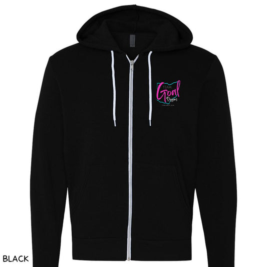 Team Goal Diggers - Unisex Adult Zip Up Hoodie