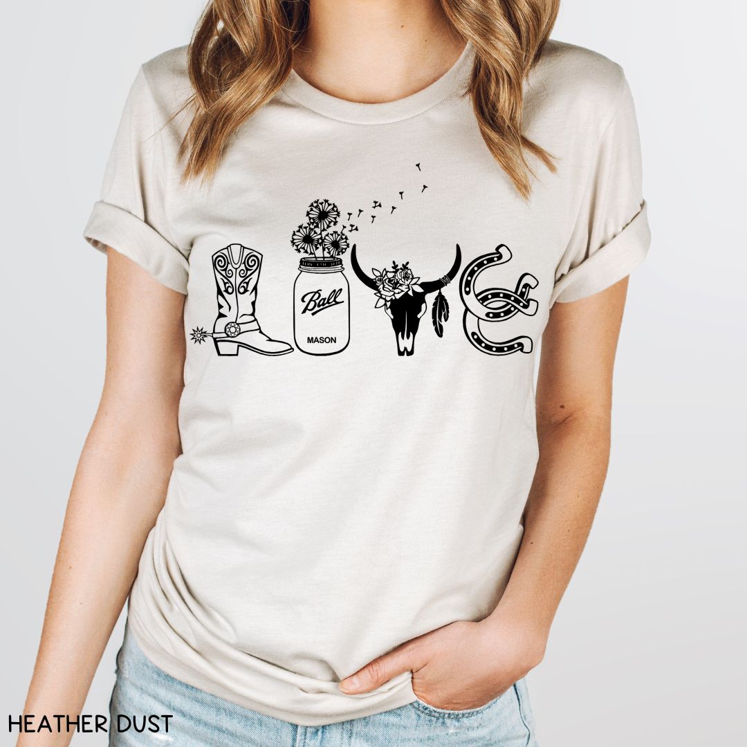 Country Love - Unisex Adult Tee