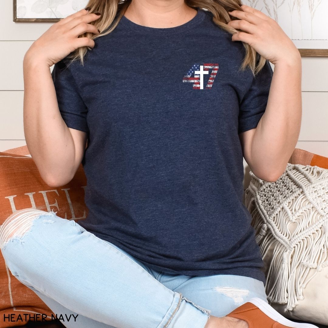 America - 47 Front & Back - Unisex Adult Tee