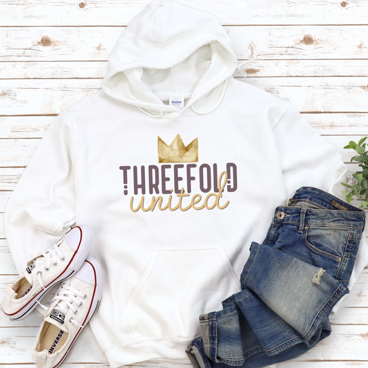 Threefold United - Hoodie - Crown Logo