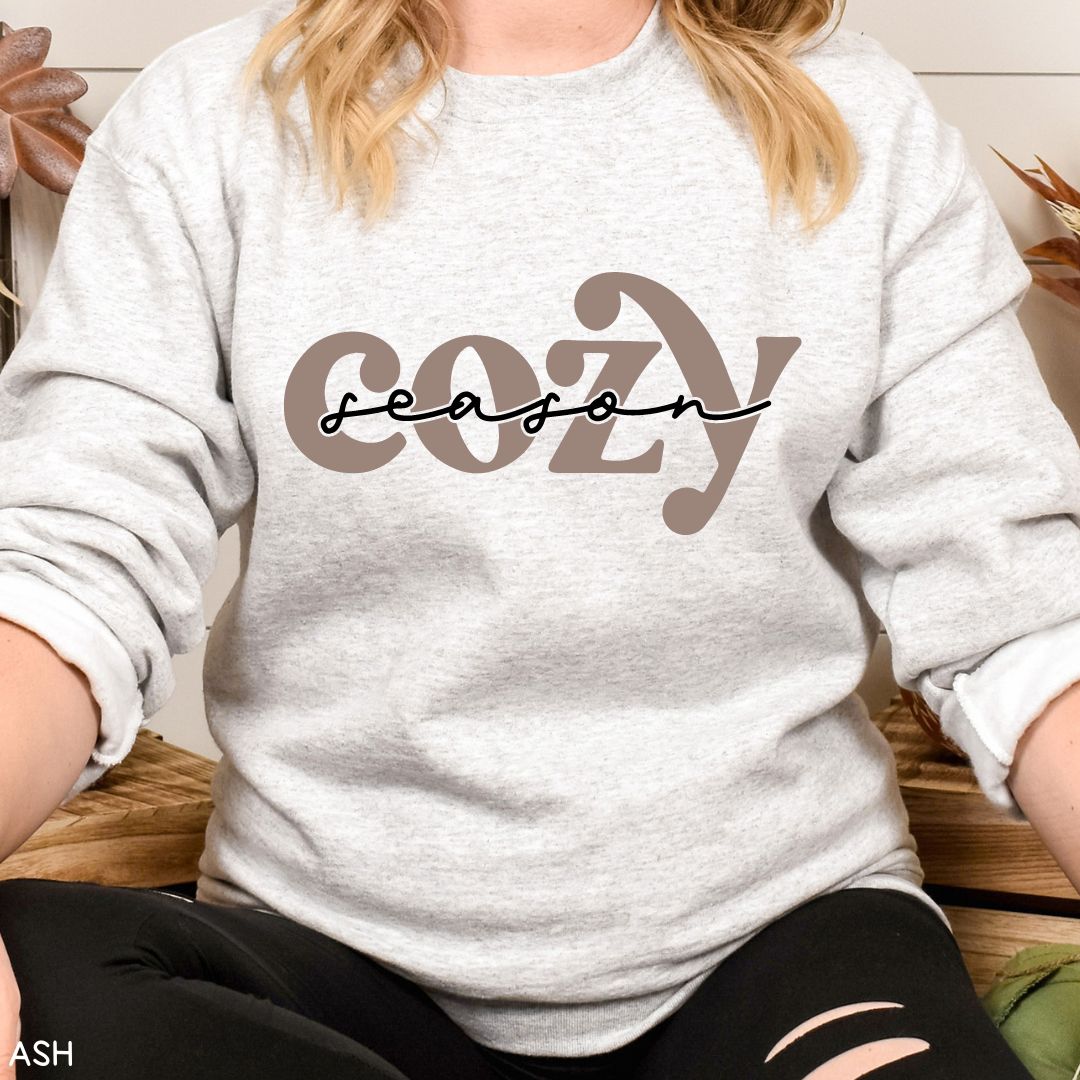 Fall - Cozy Season - Unisex Crewneck Sweatshirt (No Hood)