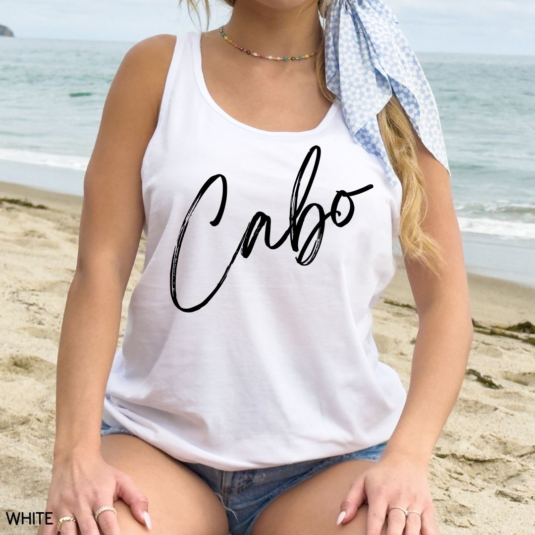 Cabo - Script - Unisex Adult Tank