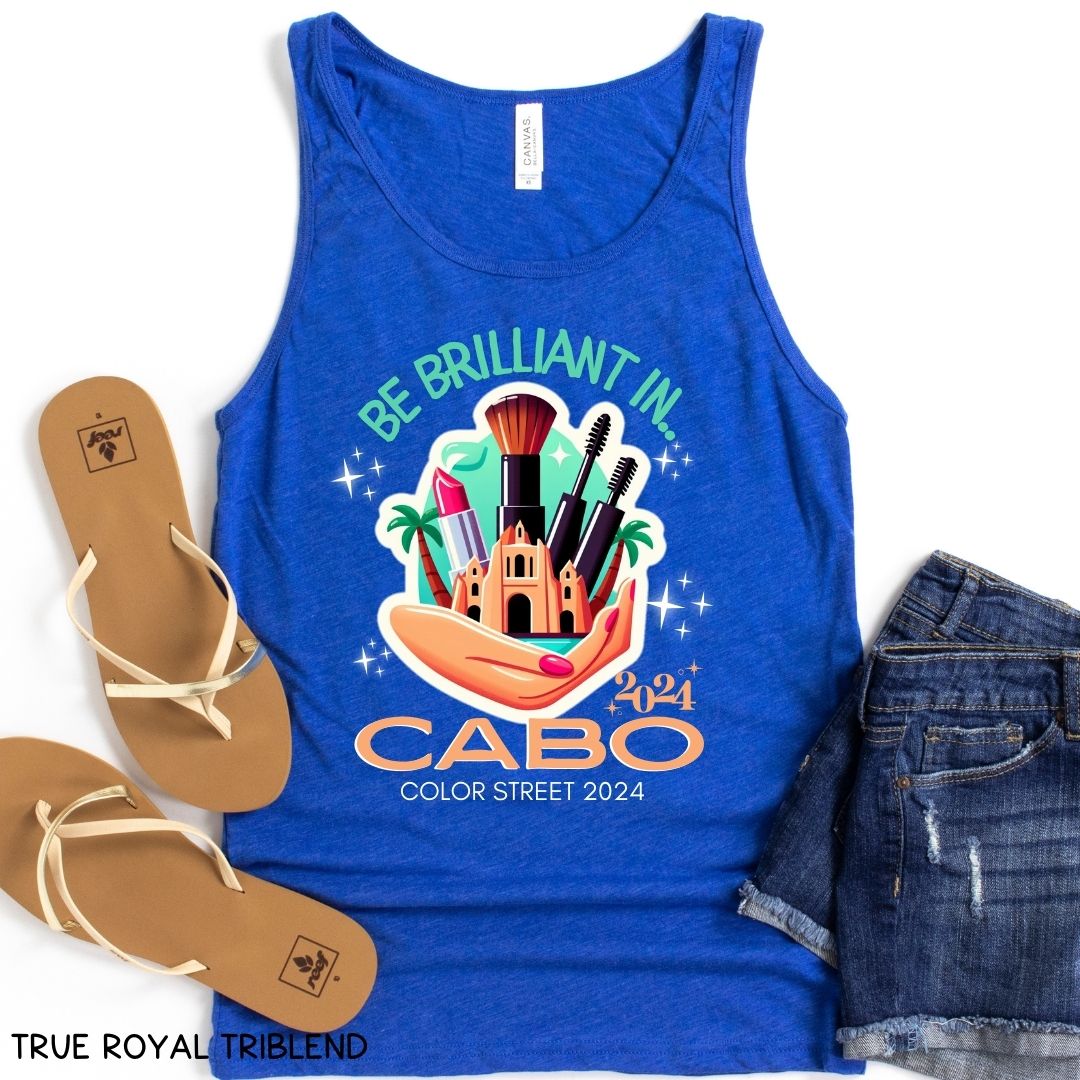 Cabo - Be Brilliant in Cabo - Unisex Adult Tank