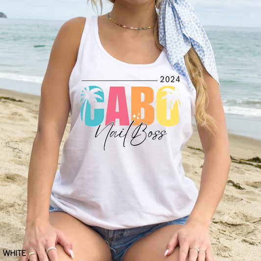 Cabo - Sparkle NailBoss - Unisex Adult Tank