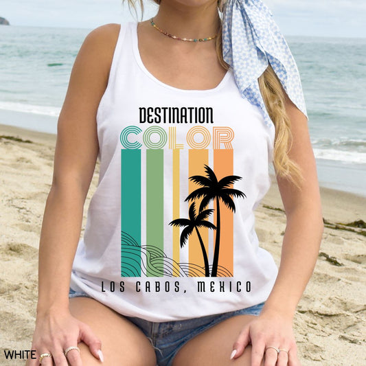 Cabo - Color Bars - Unisex Adult Tank