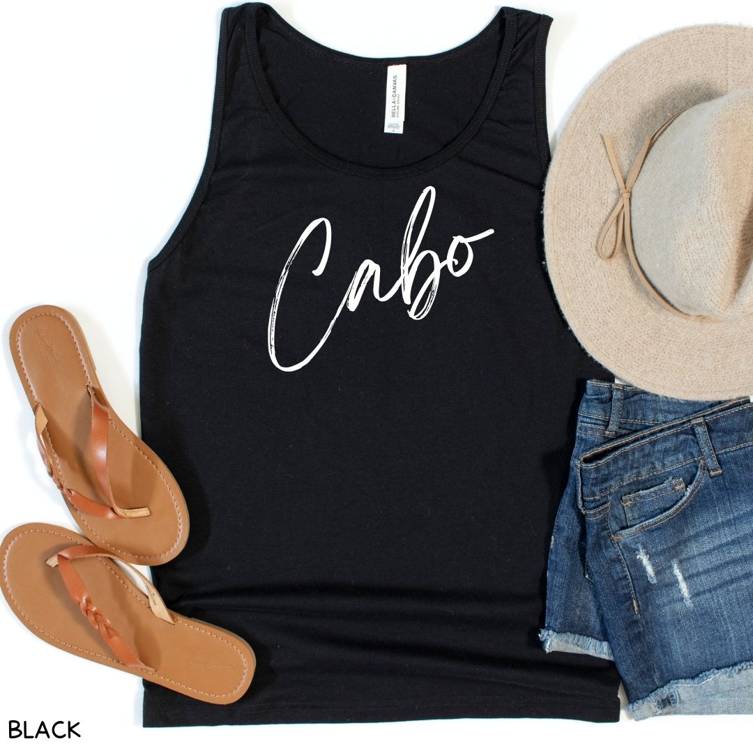 Cabo - Script - Unisex Adult Tank