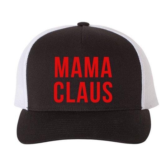 Christmas - Mama Claus - Retro Trucker Hat