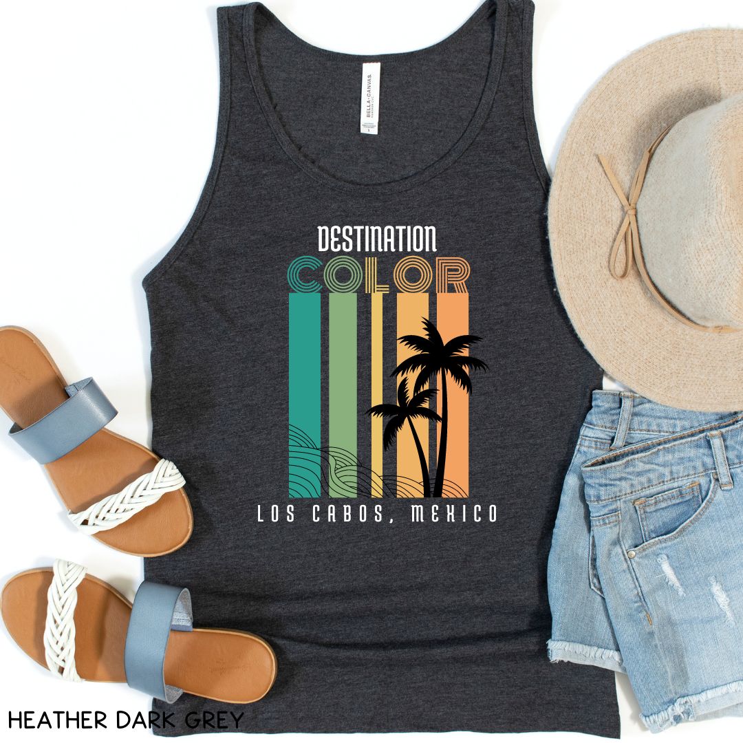 Cabo - Color Bars - Unisex Adult Tank