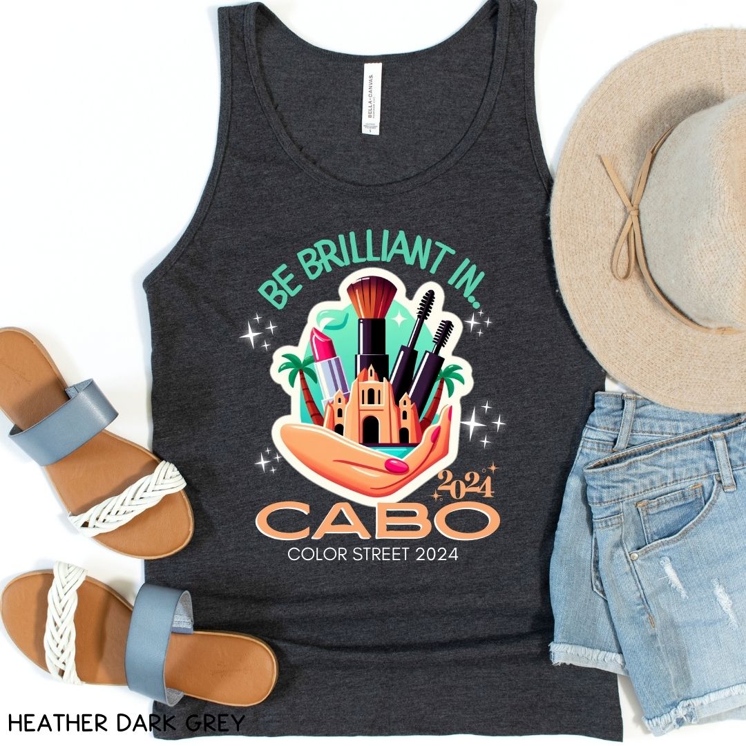 Cabo - Be Brilliant in Cabo - Unisex Adult Tank