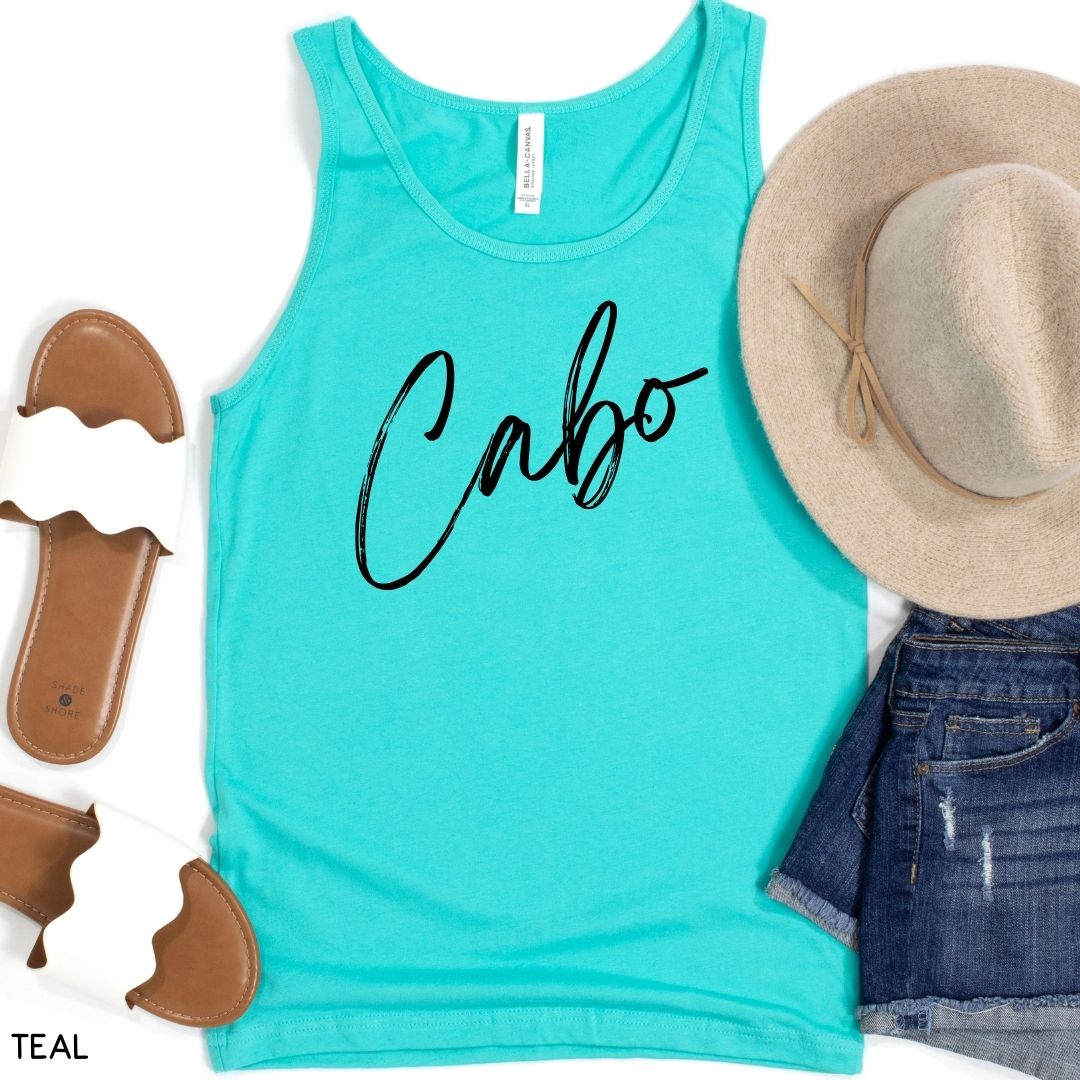 Cabo - Script - Unisex Adult Tank