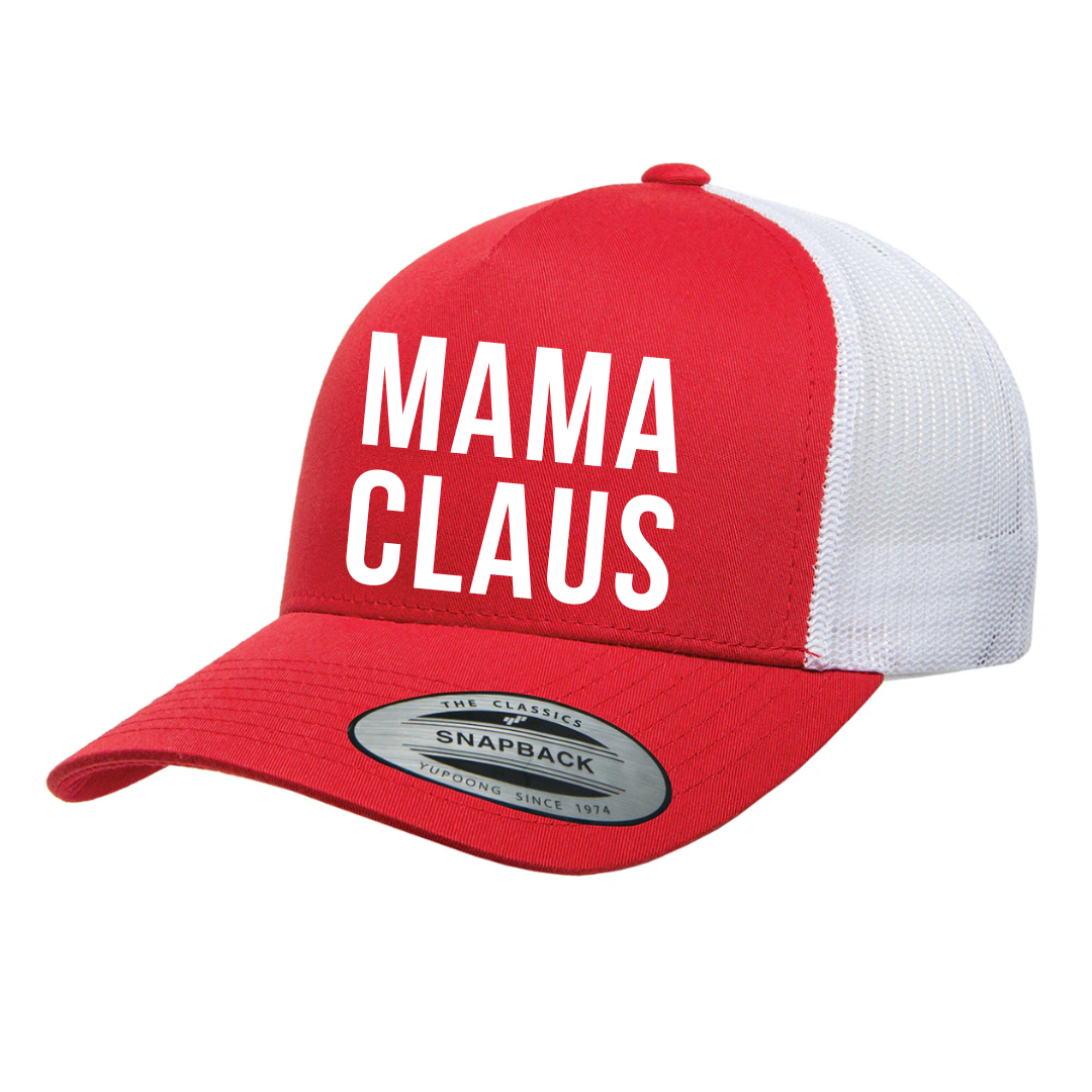 Christmas - Mama Claus - Retro Trucker Hat