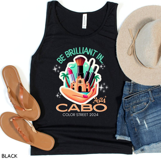 Cabo - Be Brilliant in Cabo - Unisex Adult Tank