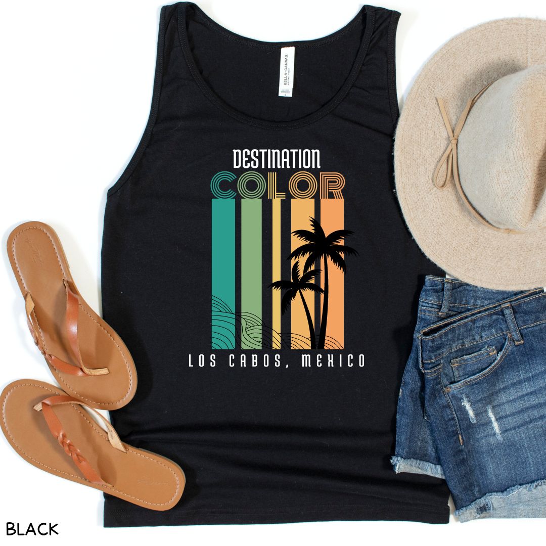 Cabo - Color Bars - Unisex Adult Tank