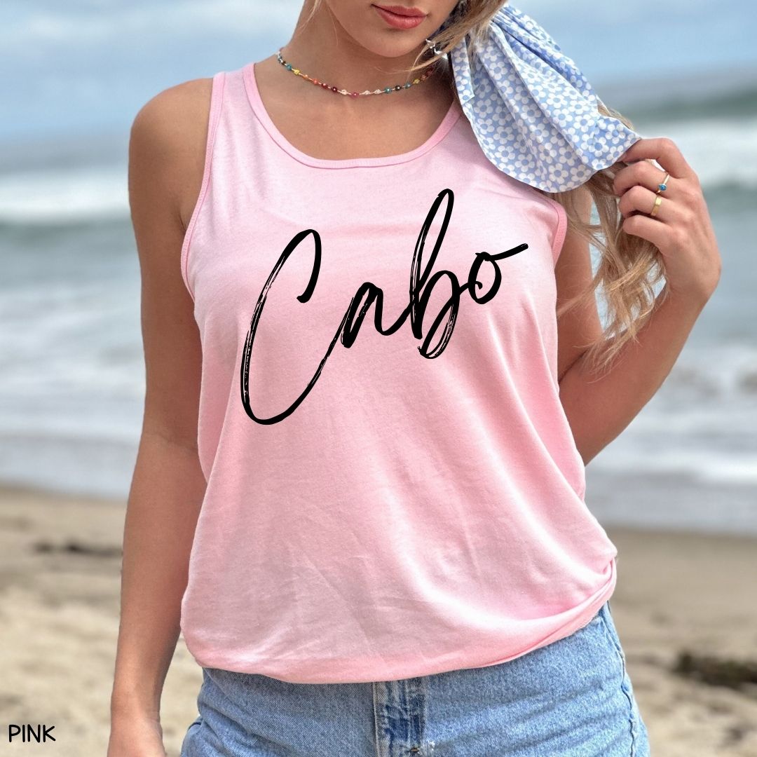 Cabo - Script - Unisex Adult Tank