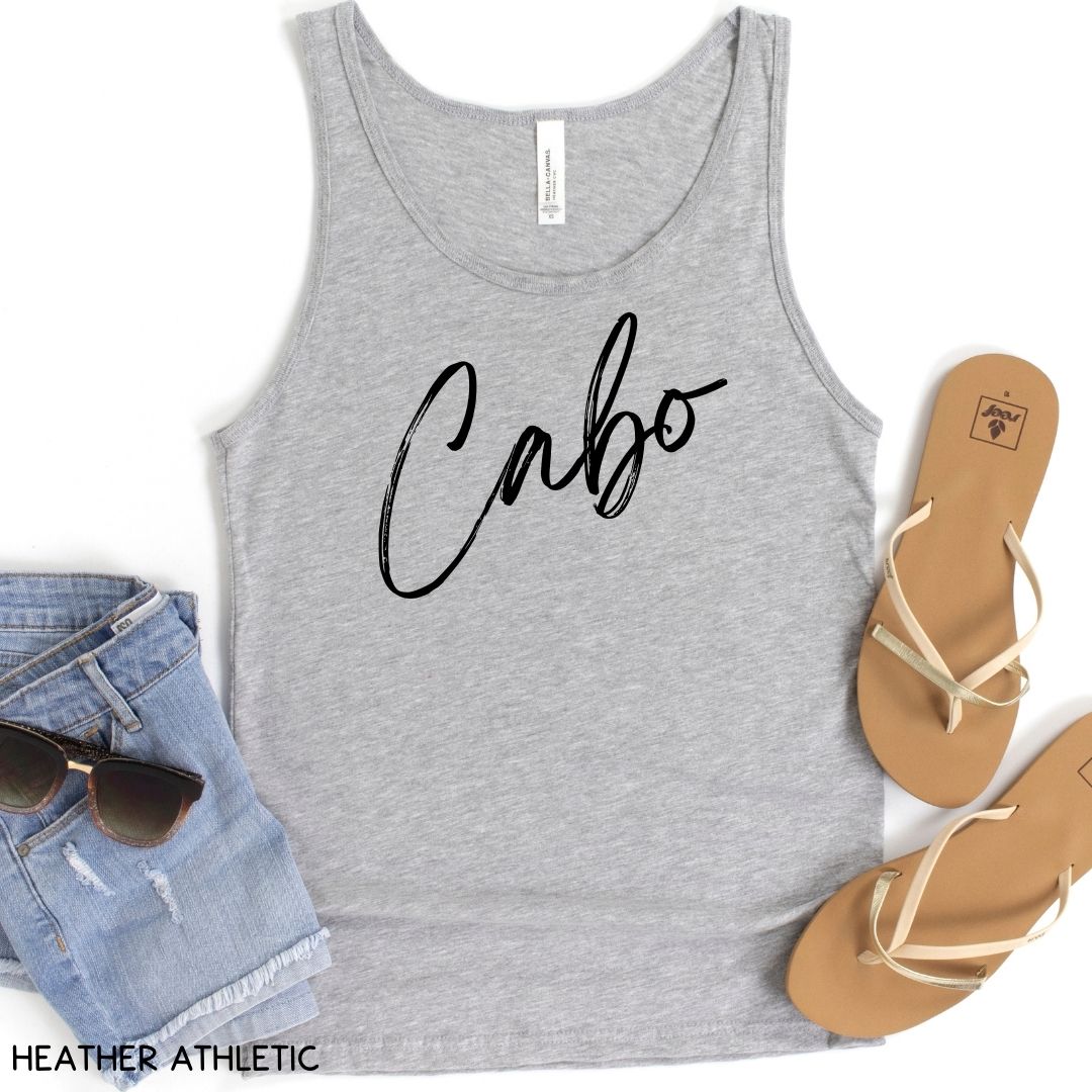 Cabo - Script - Unisex Adult Tank