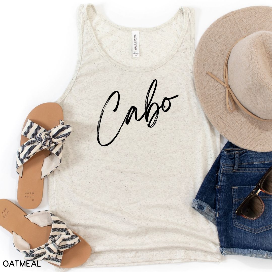 Cabo - Script - Unisex Adult Tank