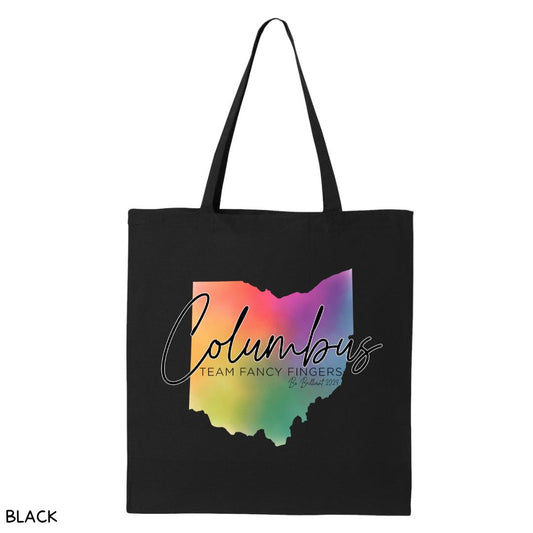 Team Fancy Fingers - Canvas Tote Bag