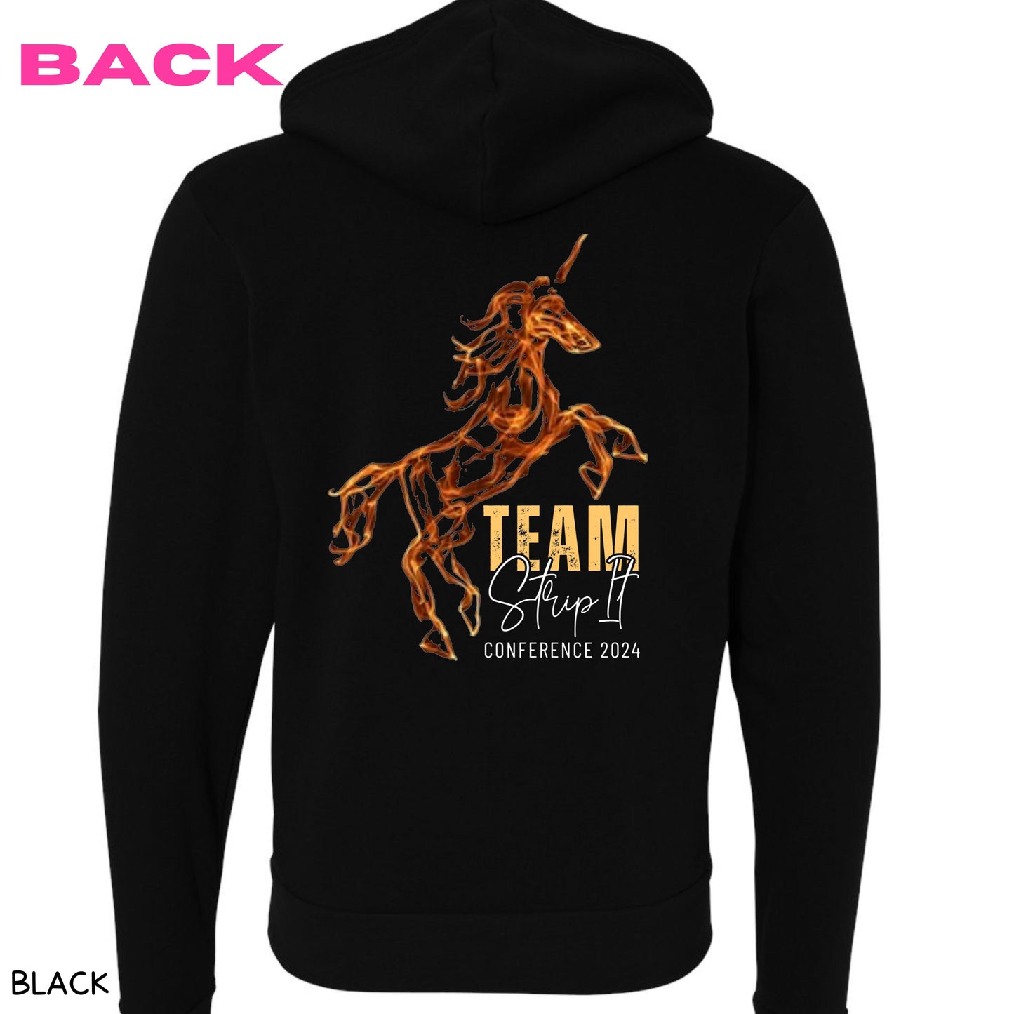 Team Strip It - Unisex Adult Zip Up Hoodie