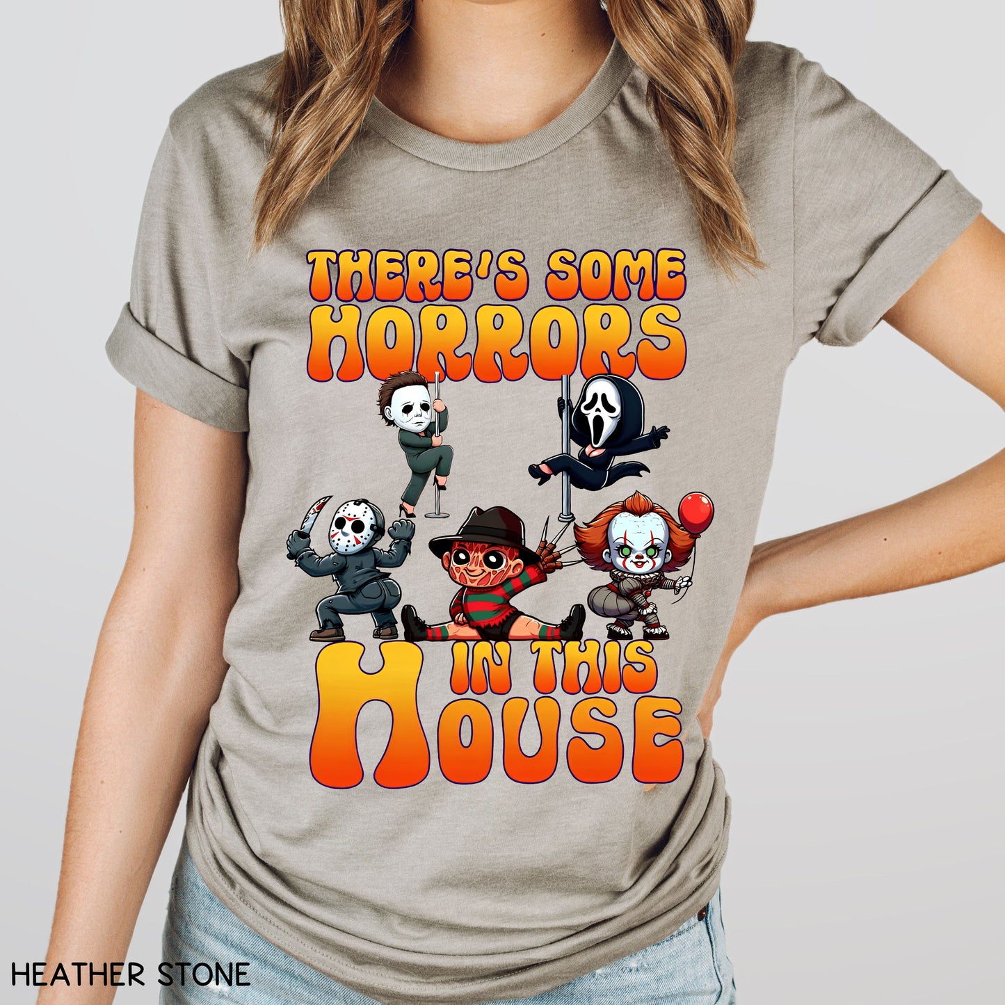 Halloween - There's Some Horrors Villains - Unisex Adult Tee