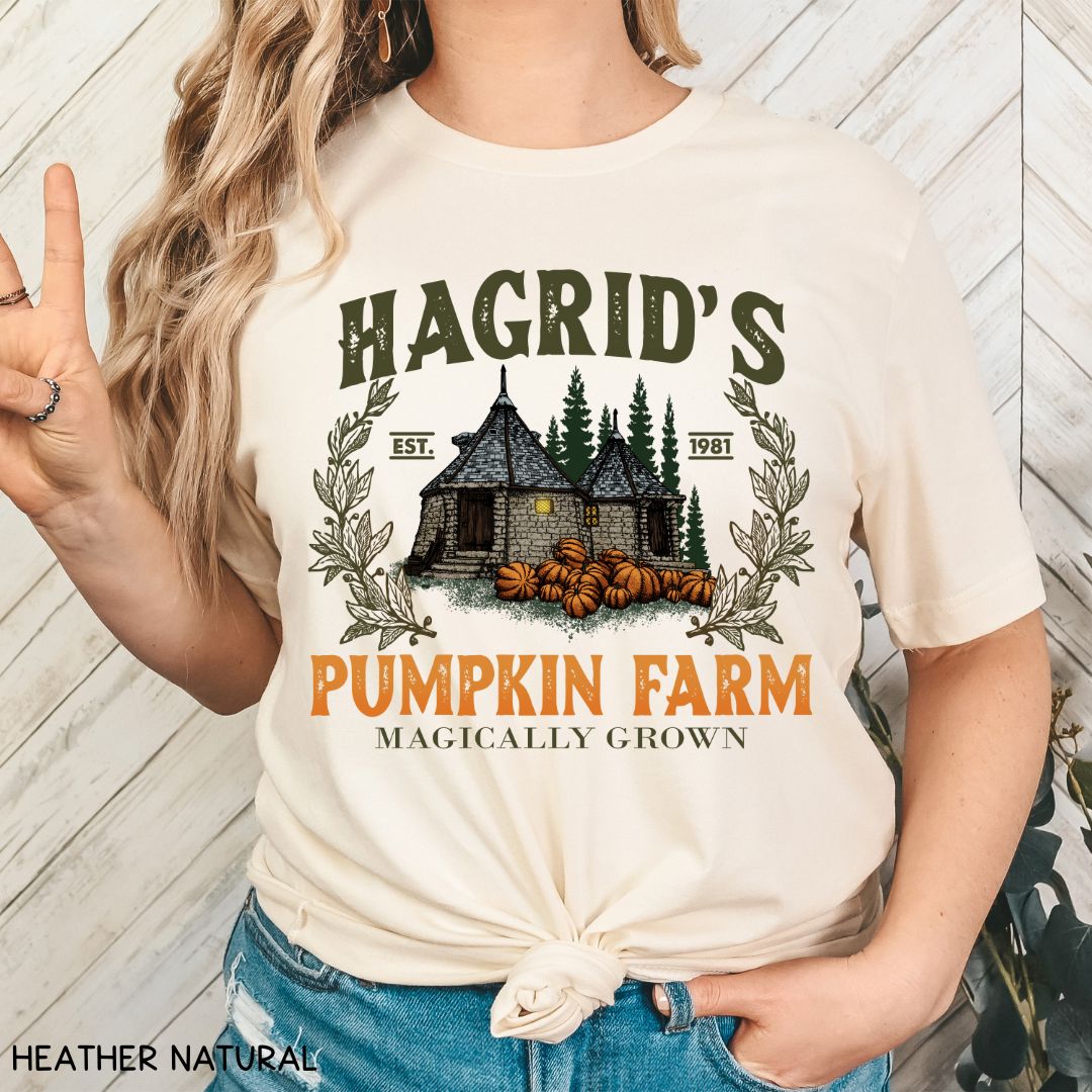 Fall - Hagrid's Pumpkin Farm - Unisex Adult Tee