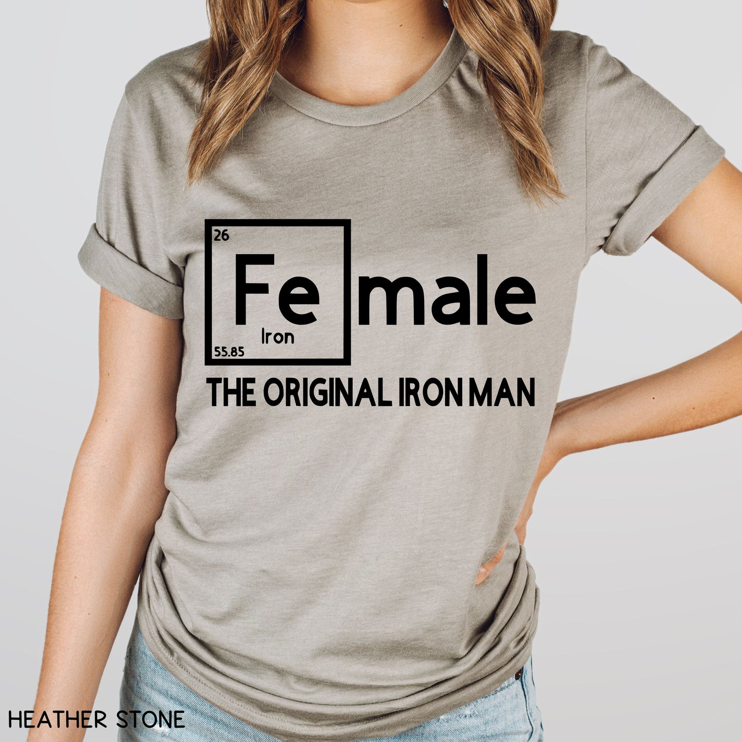 Female the Original Ironman - Unisex Adult Tee