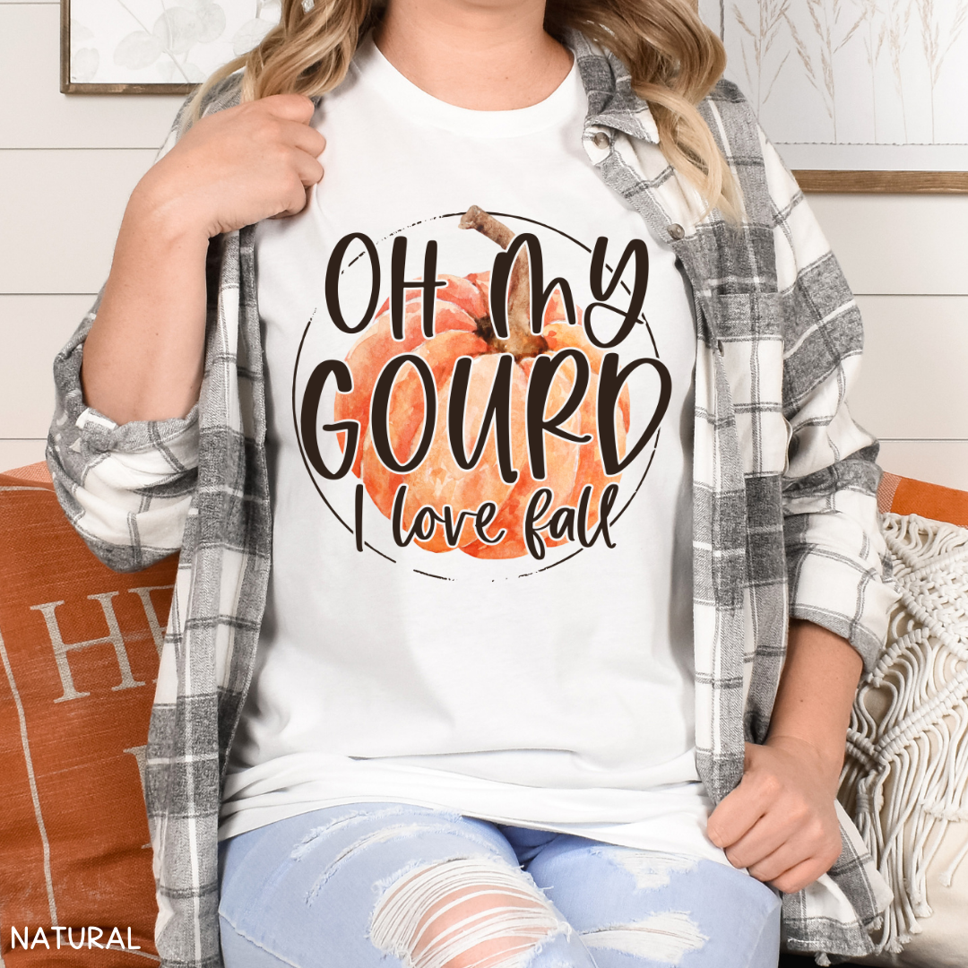 Fall - Adult Tee - Oh My Gourd