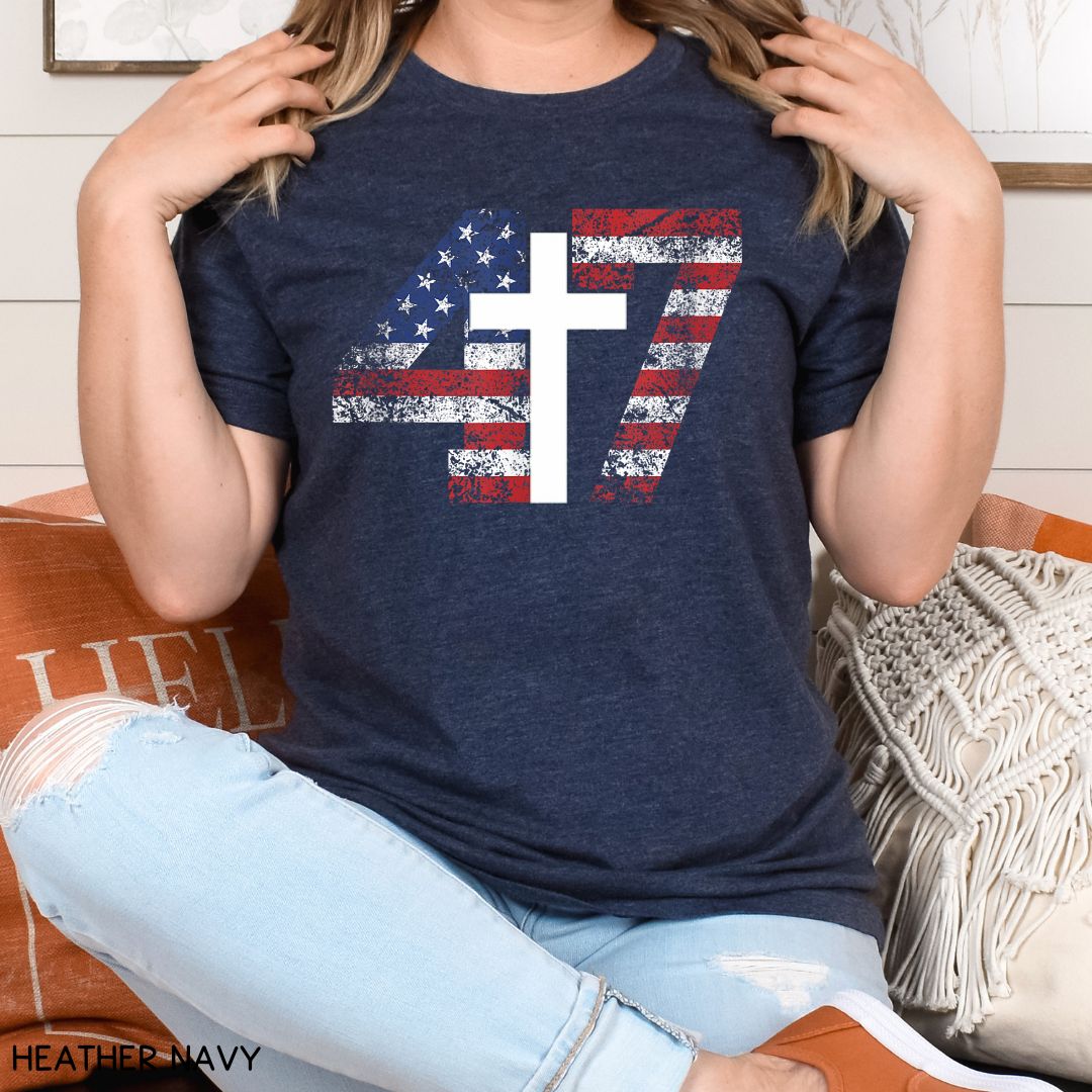 America - 47 - Unisex Adult Tee