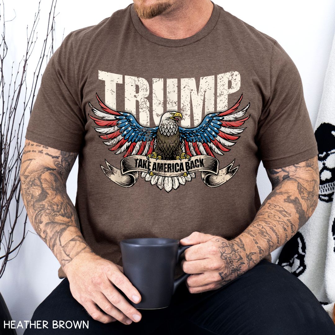 America - Trump Eagle - Unisex Adult Tee