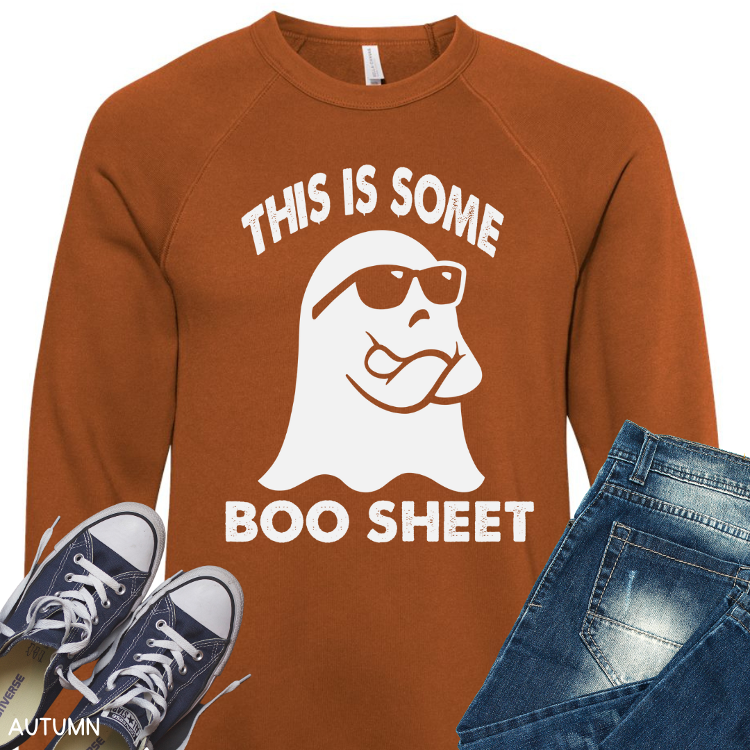 Halloween - Sweatshirt - This is Some Boo Sheet