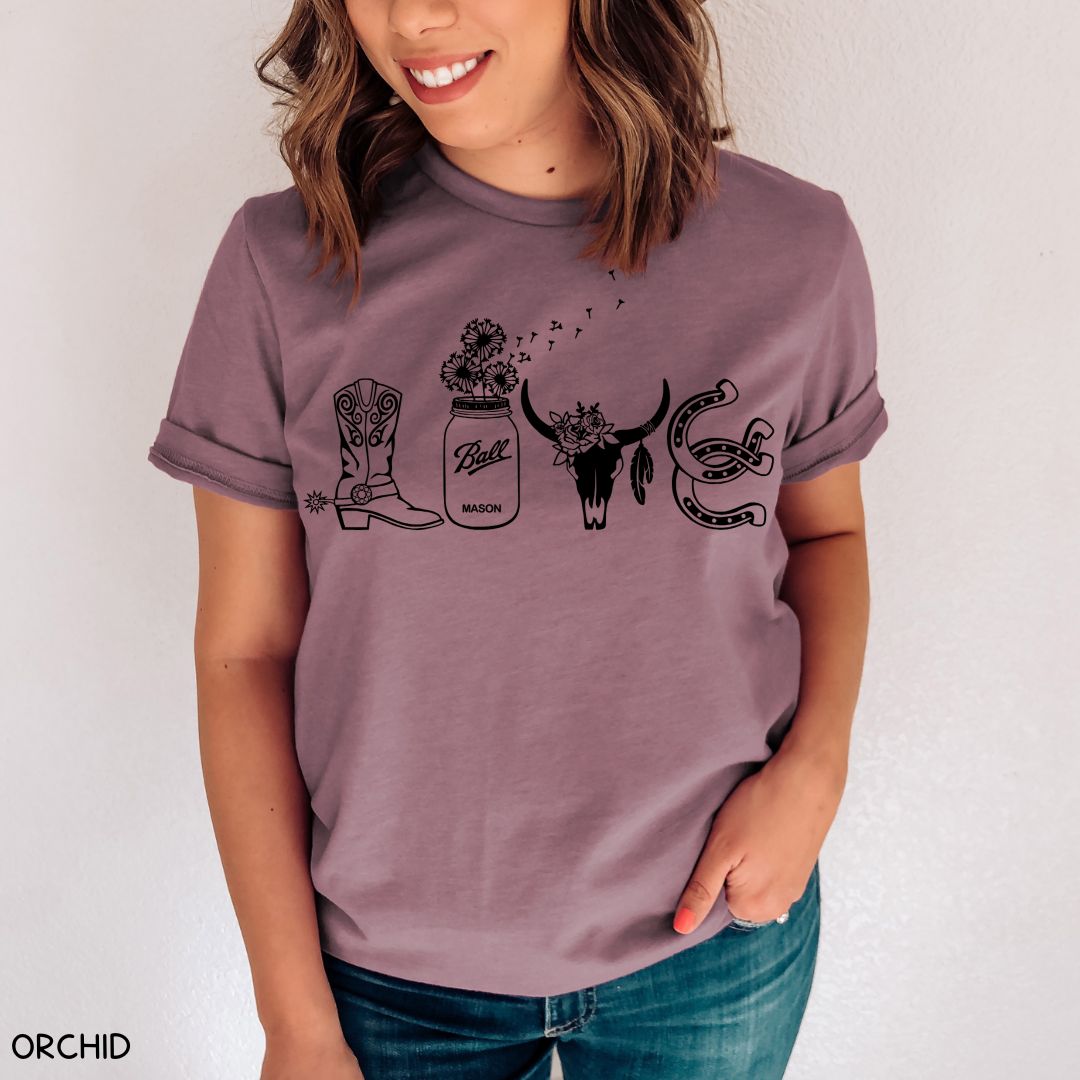 Country Love - Unisex Adult Tee