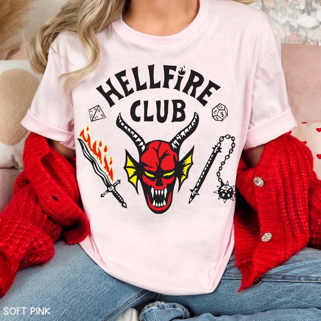 Stranger Things - Hellfire Club - Unisex Adult Tee