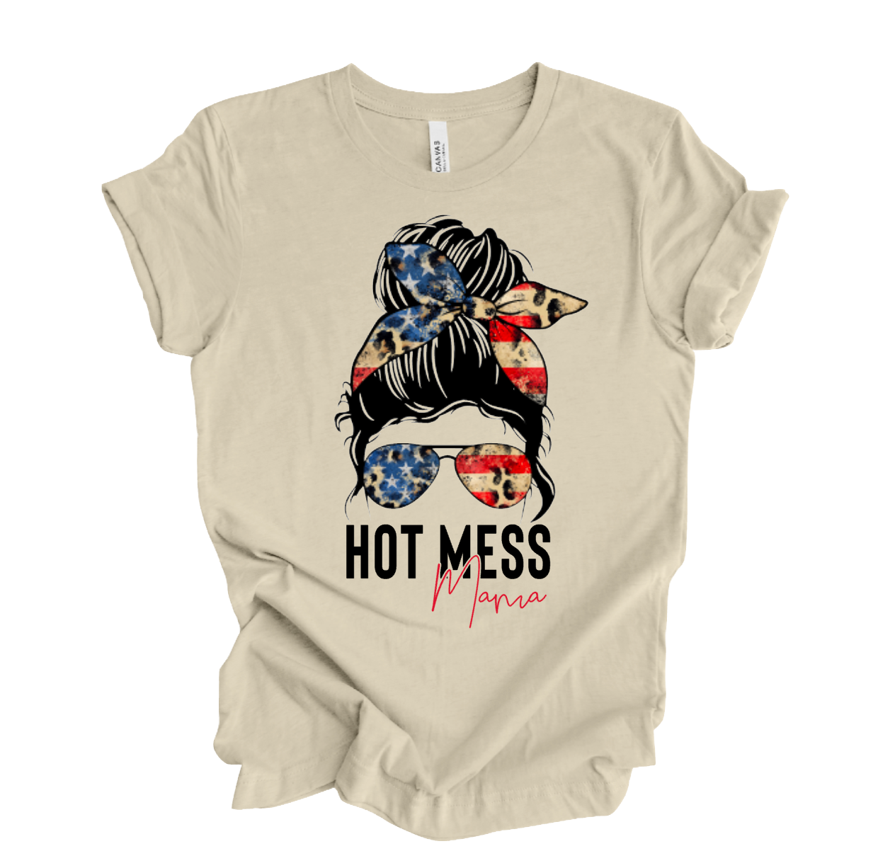 Hot Mess Mama - Unisex Adult Tee