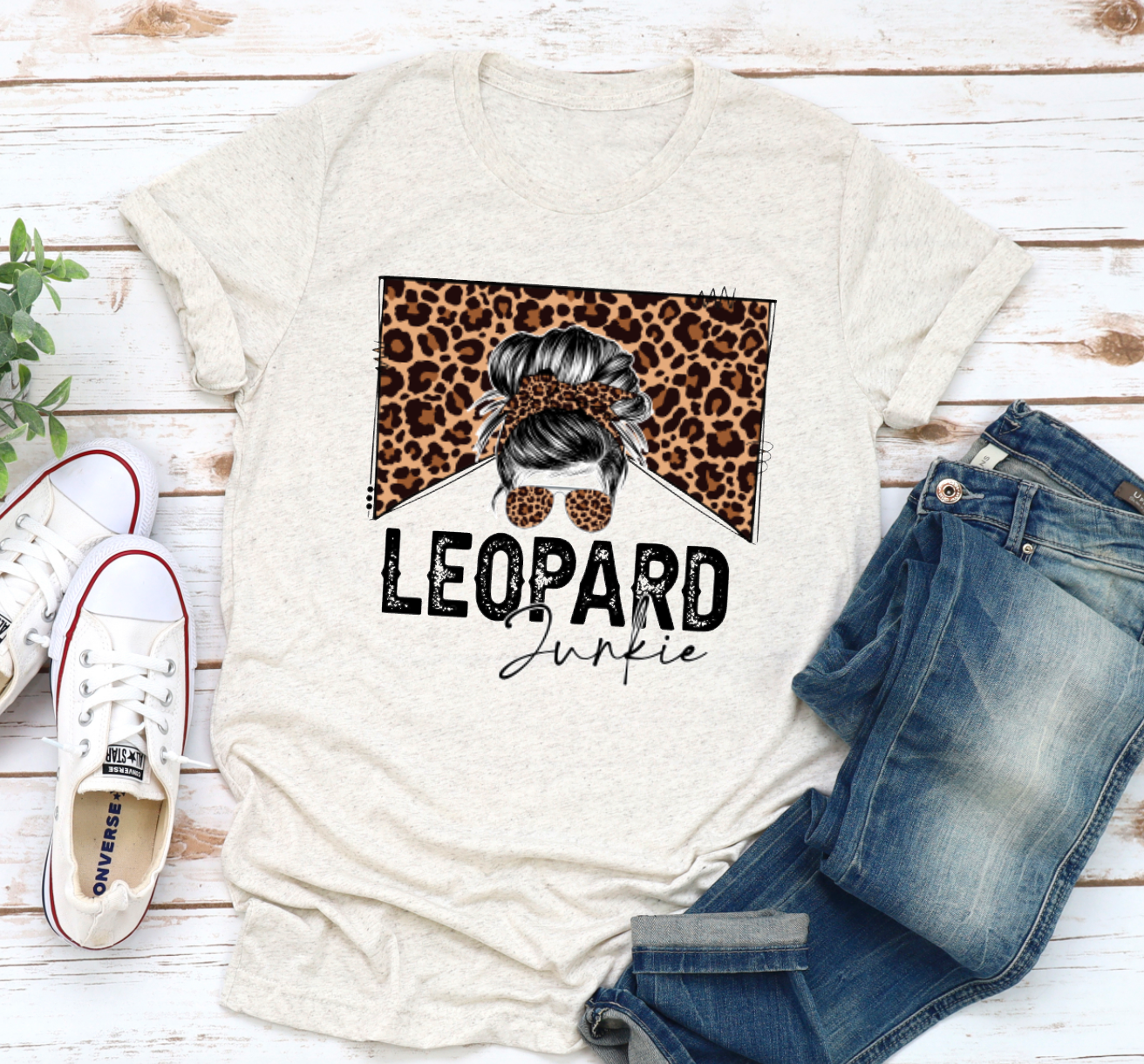 Leopard Junkie - Unisex Adult Tee