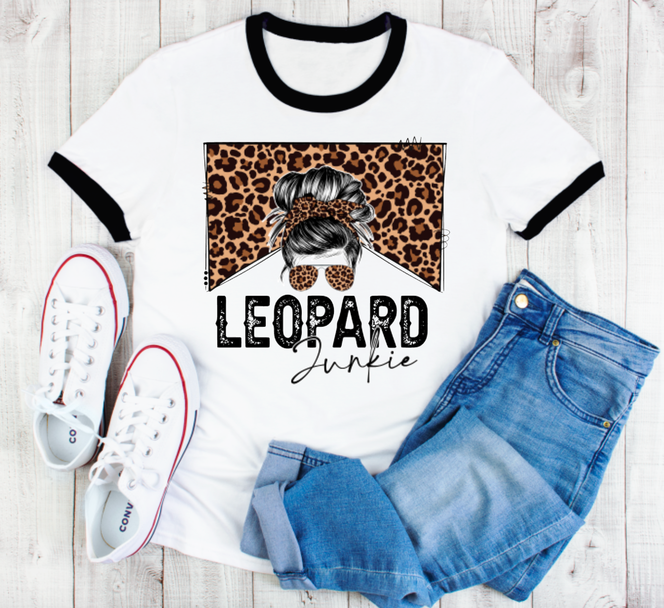 Leopard Junkie - Unisex Adult Tee