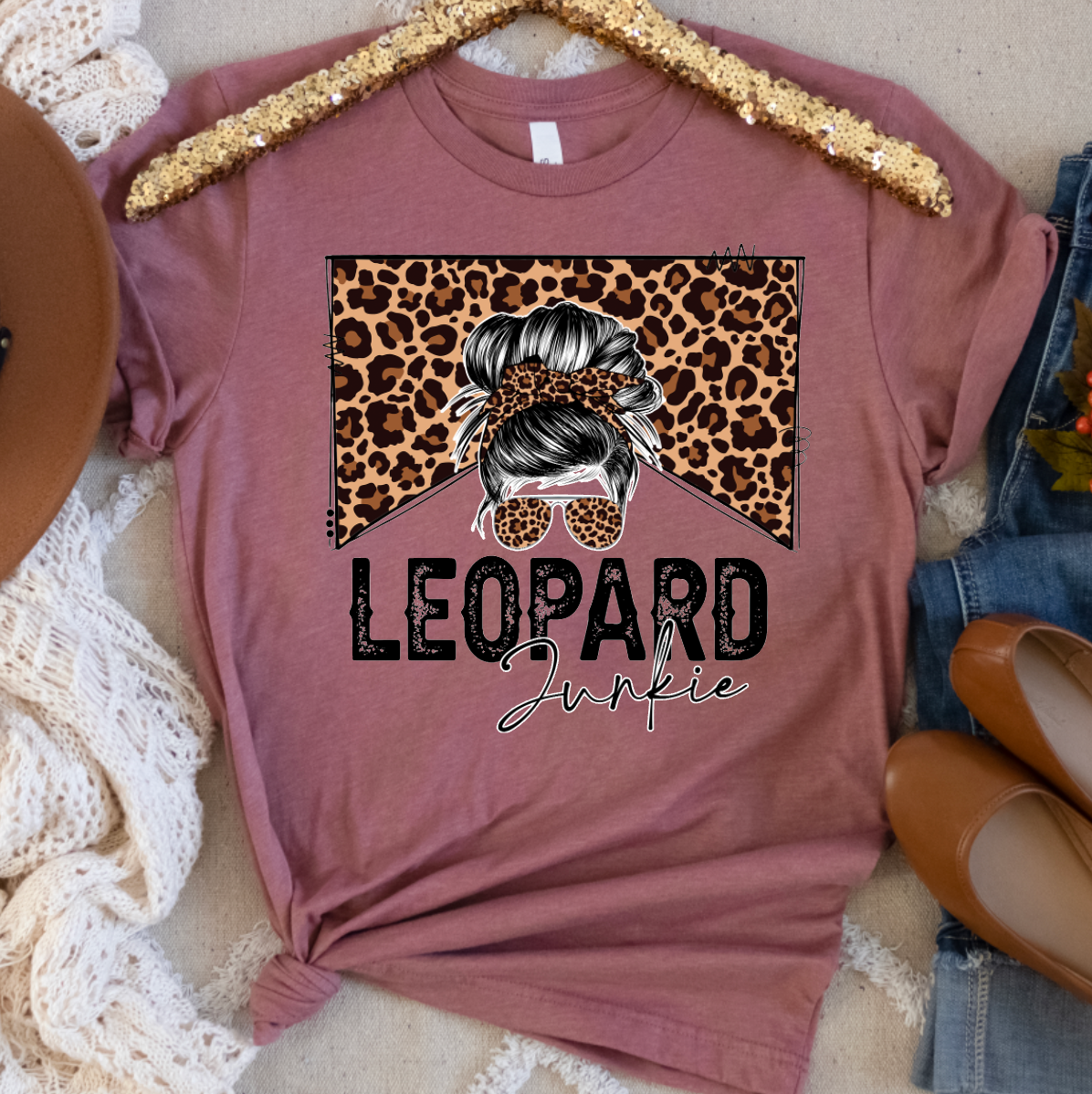 Leopard Junkie - Unisex Adult Tee