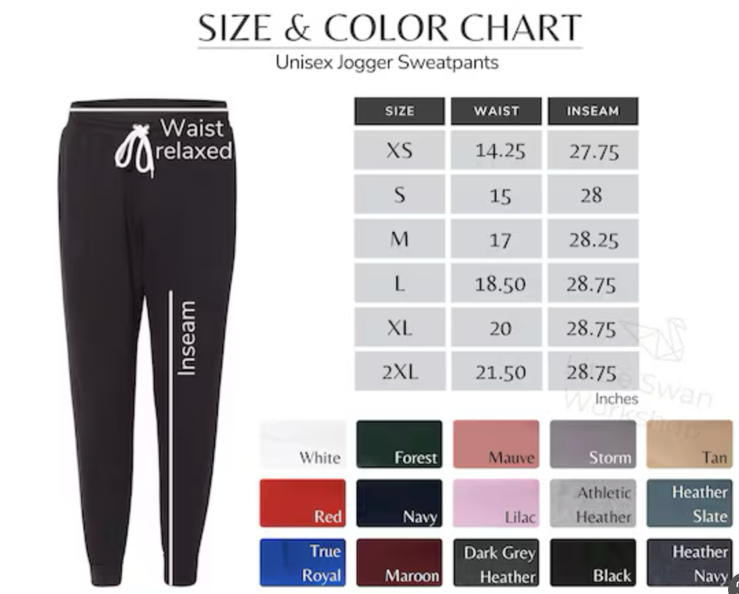 Custom Design - Adult Jogger Sweatpants