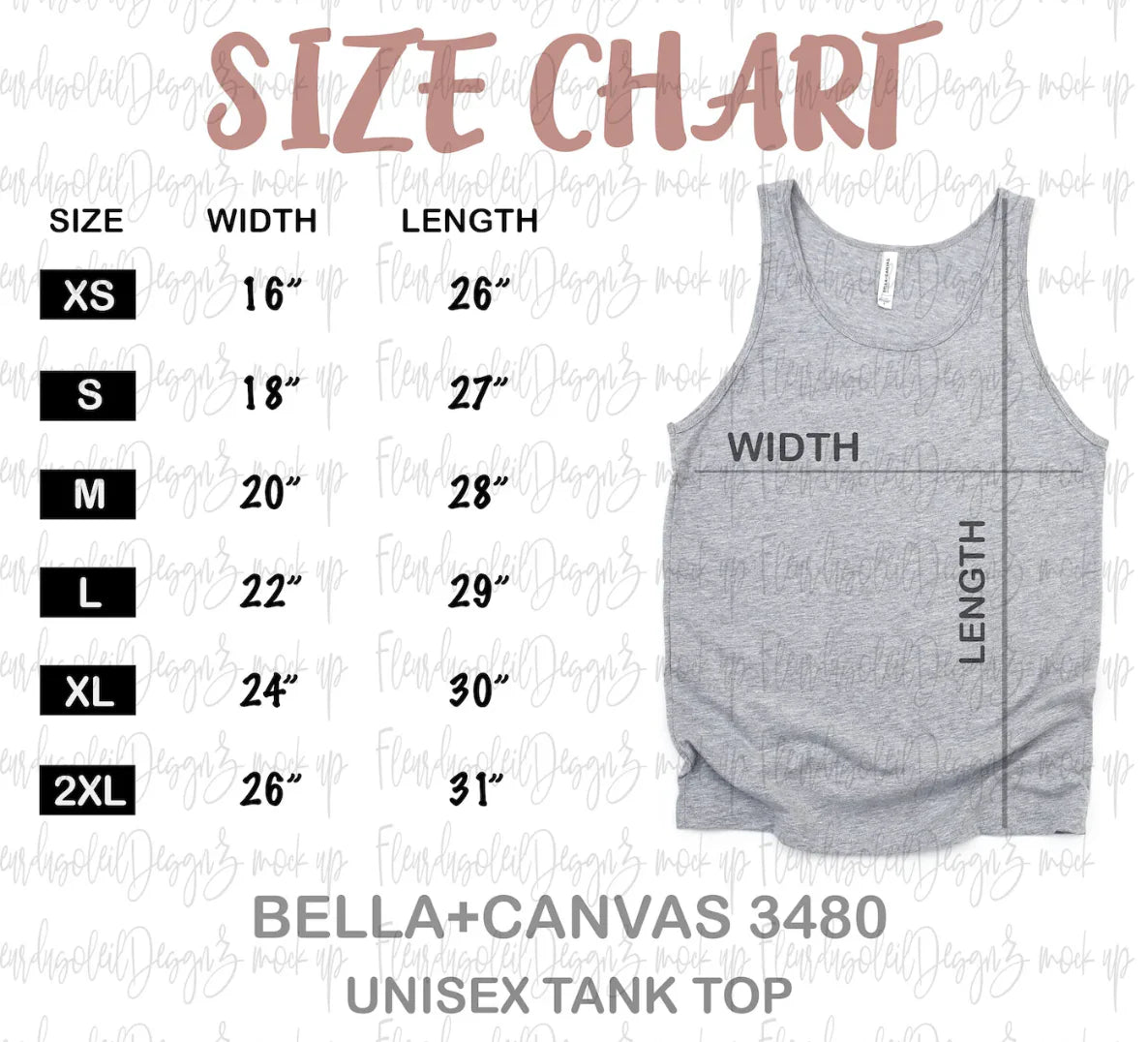 Custom Design - Adult Unisex Tank Top