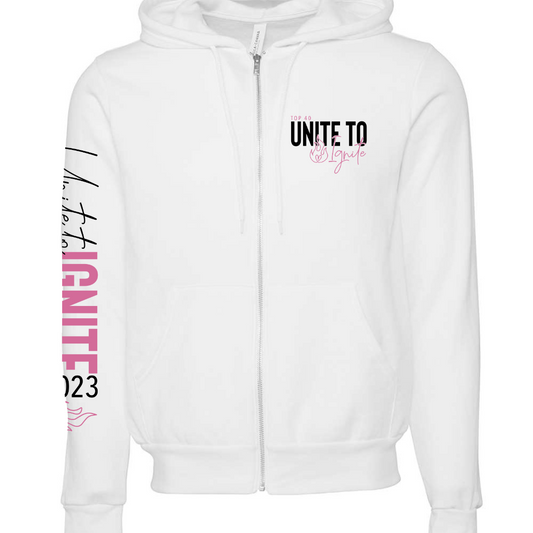 Unite to Ignite - Zip Up Hoodie